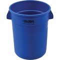 Global Industrial Round Blue, Plastic 240460BL